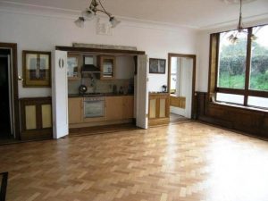 Parquet flooring kitchen or bathroom